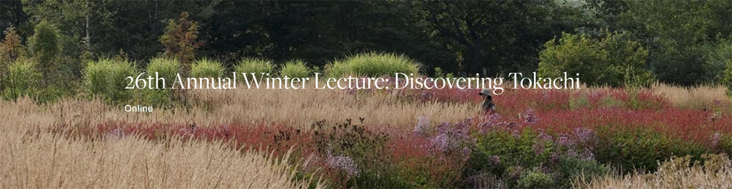 Berkshire Botanical Garden Presents Discovering Tokachi Online
