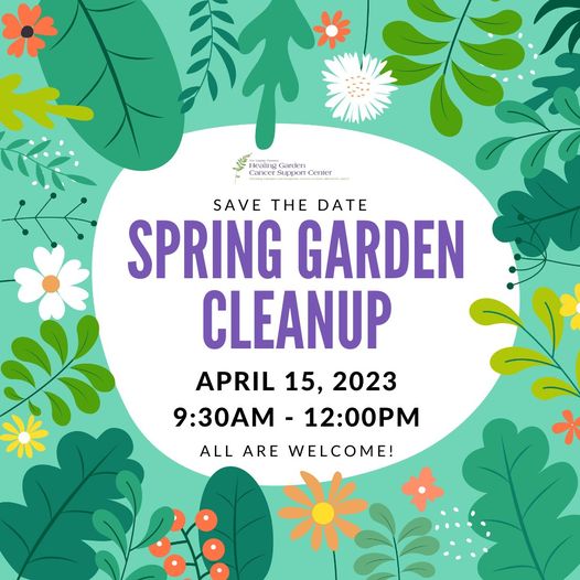 Spring Garden Clean-Up at The Virginia Thurston Healing Garden